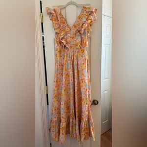 Karlie floral maxi dress